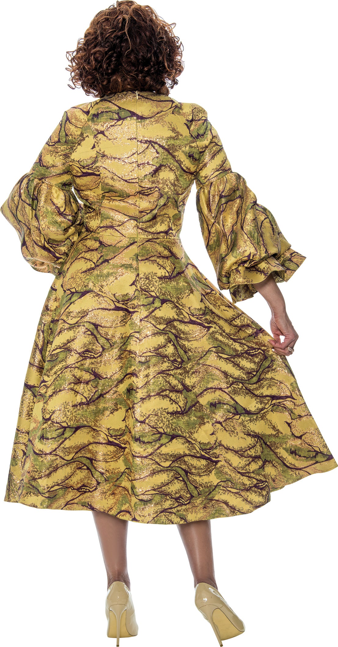 Dorinda Clark Cole 309121 Jacquard Dress