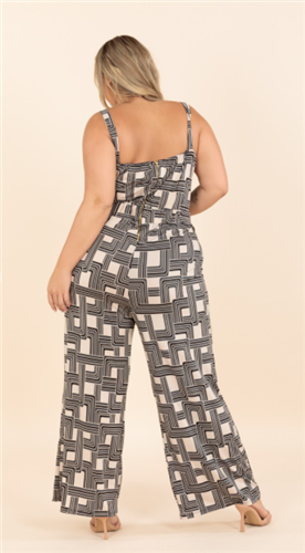 Karen T Designs 9124 Tie-front Jumpsuit