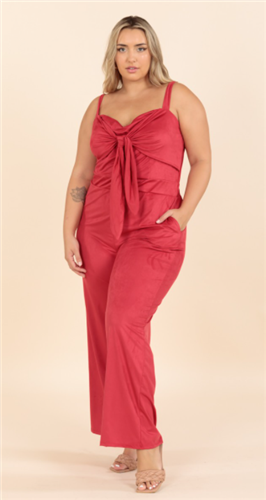 Karen T Designs 9124 Tie-front Jumpsuit