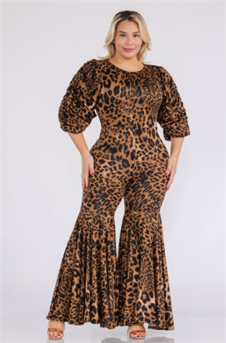 Karen T 9406 Print Jumpsuit