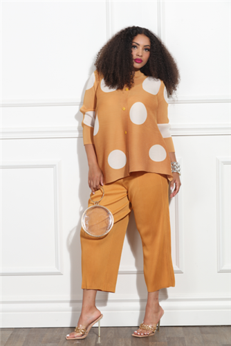 Luxe Moda LM381 2pc Dot Pant Set