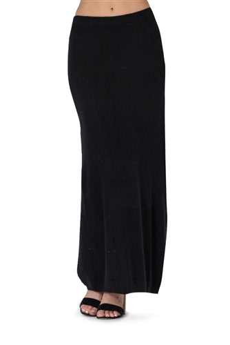 Vertigo VC32070 Knit Maxi Skirt