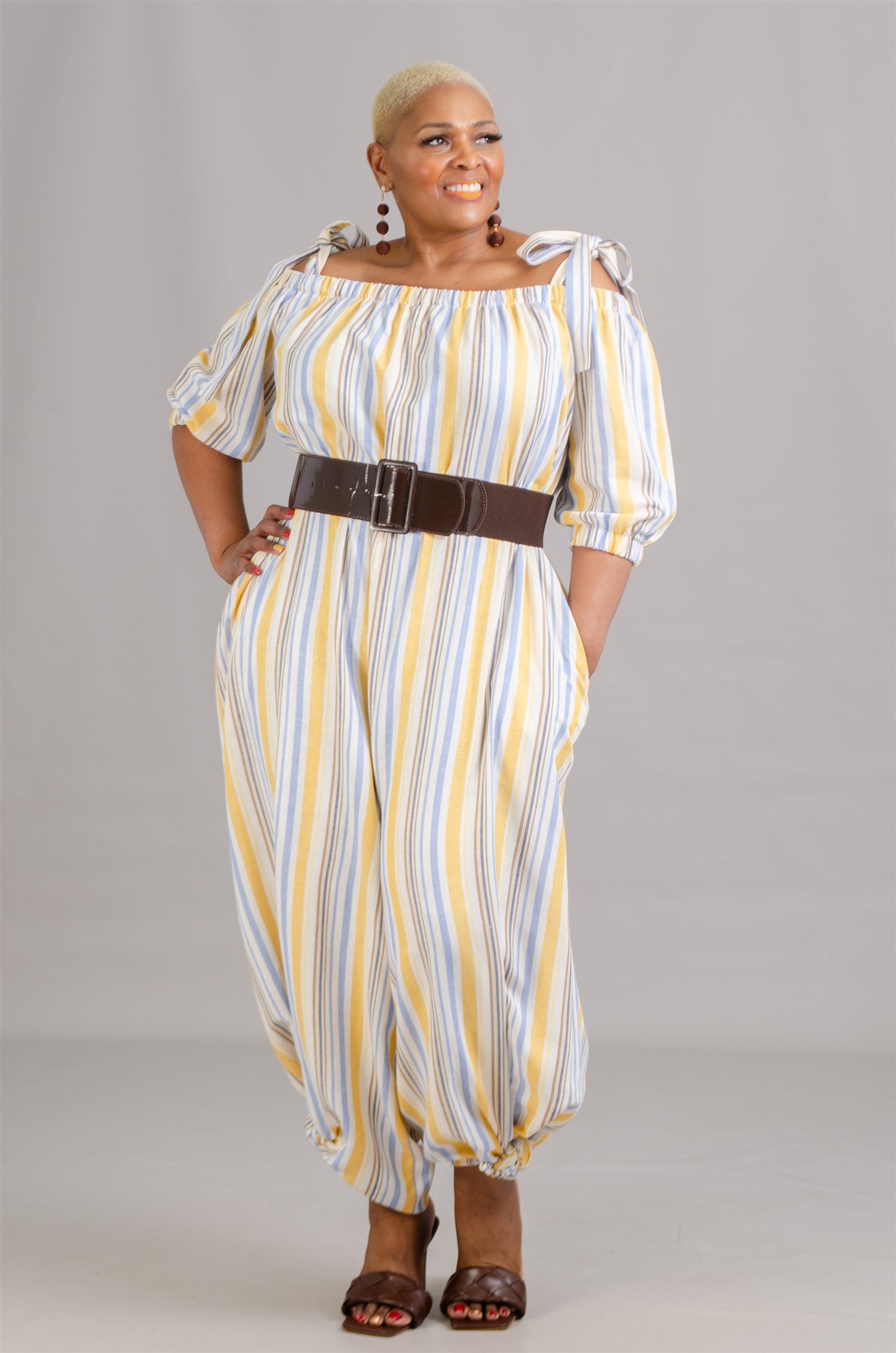 Karen T Designs 9005 Wide Leg Jumpsuit